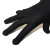 谋福 CNMF 8032 漂白棉纱点珠点胶手套 防滑耐磨点塑手套 劳保手套  黑色 12付装 