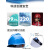 HKNA安全帽工地国标头盔男夏季白色透气工作帽定制logo印字可调节 A3白色一指键帽衬（ABS高硬度更安全）