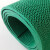 PVC塑料红地毯浴室洗手间厕所厨房防滑垫S型镂空网眼防水门垫地垫 绿色 定制