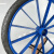 适用于工地手推车轮胎26×21/2建筑劳动车实心轮子板车斗车架子人 26寸圆管钢圈单个