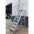 定制适用铝合金梯子 移动平台梯 户外梯 登高梯 踏步梯 跨线梯可 ZWLAP-H35(3.5米)