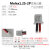 Molex端子线MX-2P3P4P5P电池电路连接器针座母座接插件1.25插头线 2P针座母插/不带线 单只价