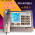 中诺G026固定电话机商务办公室免提报号座式有线座机来电显示定制 C219红色一键拨号 送响铃器