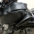 缘欢行适配于雅马哈飞致150骑行包摩托车油箱套YS150YS125防水油箱皮罩 黑厚料有手机套和加盖侧包