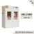 奕多美 全钢气瓶柜化学气体安全柜气瓶放置柜 白色双瓶液化气柜二代报警器 YDM-HXP-QPG