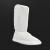 君御 一次性白色隔离衣防护服 连体工业防尘服套装 GAJ5000 独立包装 （含脚套）M码