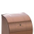 北奥（Beao）OK-630G 不锈钢小卷纸盒 玫瑰金擦手纸盒壁挂式 卫生间厕纸盒 防水厕纸架