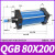 QGB重型汽缸QGA标准气缸小型气动160X25X50X75X100X125X150定制 QGB 80X200