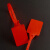 钢筋送检扎带 定制一次性大标牌钢筋绑扎带建筑材料送检二维码安全防护封条MYFS 红色