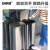 安赛瑞 不锈钢分类脚踏式垃圾桶商用双桶垃圾桶欧式脚踩带盖大号垃圾桶 室内外连体分类垃圾箱60L YZ 24409