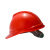 梅思安/MSA ABS豪华型一指键帽衬+超爱戴帽衬组合V型有孔安全帽施工建筑工地防撞头盔 红色 1顶