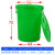 大垃圾桶大号环卫大容量厨房户外圆桶圆形特大号商用塑料超大带盖 绿色160K有盖