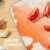 意可可家用厨房切菜板小麦秸秆菜板砧板防霉防滑塑料案板切水果砧板粘板 北欧麦色-中号