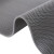 海斯迪克 HK-53 PVC镂空防滑垫 S形塑料地毯地垫 灰色宽1.2*1米厚3.5mm