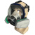 晋广源 CF02全面罩自吸过滤式防毒面具 02球形面罩+配4号滤毒盒七件套