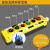 开关控制液压手持按钮盒起重装卸翻板 T281带弹簧线 3芯0.75方4米 T3813Y 3钮+钥匙钮5 不带支架 不带磁铁8