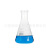 定制三角烧瓶实验室锥形瓶玻璃瓶广口平底烧瓶高硼硅加厚玻璃锥形 加厚150ml5个价