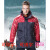 代尔塔405321时尚防寒服保暖外套可脱卸内胆装新雪丽低温-20 405321红色 S