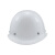钢工地国标白色施工夏季透气男头盔logo印字 619新国标烤漆钢钉白色