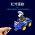 LOBOROBOT Arduino四驱智能小车机器人套件 Scratch编程 蓝牙循迹超声波避障 A+书+微信控制 不含意大利UNO板