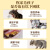 宽福（KUANFU）猫零食三文鱼味饼干幼猫成猫饼干吐毛球逗洁齿磨牙零食130g*1罐