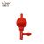 芯硅谷 S5473 定量吸球 硅胶吸球 材质 硅胶/滴管容量 40ml，颜色红色 1箱(1个/袋×10)