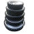 砂带机橡胶轮铝芯轮打磨抛光轮包胶机器人套轮主动轮沙带机配件直 直径.300*75厚度*25.4孔度数备注