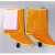 牛皮护脚罩电焊护脚套护腿脚盖电焊工护脚罩防烫劳保防护脚套 帆布(高度32cm)系绳款