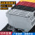 保险端子UK5-HESI导轨式保险接线端子排UK5RD熔断器底座4MM平方 5*25陶瓷管熔芯4A100只/整盒