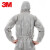 3M 4570防护服防化学连体　一次性防尘服颗粒工作服 3M 4570防护服 M