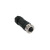 Amphenol M12圆形连接器插座, 4芯, 电缆安装, 螺钉拧紧, IP67, M12S-04BFFB-SL7002 1个/包 广铁