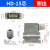 恒盾达 重载连接器HD-015-025-040防水航空插头15芯25针40孔矩形冷压插座 HD15芯侧出(整套） 