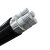 FIFAN 3+1铝电缆4芯铝电缆线YJLV22电压0.6/1KV铠装地埋线 3*120+1*70平方