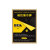 纳仕德 JXA0081 仿金属PVC营业执照保护框 免打孔磁性挂墙贴展示牌证件海报 竖版金色A4