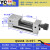 仁聚益QGG高精密平口钳磨床机用小型夹具批士台虎钳夹钳角尺精度234 锻钢 3.5寸QGG88 带扳手