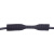 热收缩编织布套纺织 2倍热缩汽车线束电缆保护包线管耐磨隔热 黑色(内径45mm)---1米