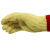 海太尔（HTR）防割手套 防撕裂劳保手套 线手 黄色 0077 1副 定制
