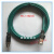 CAT6A,4,8PIN芯/针D,A,X编码以太网M12转RJ45连接器插头相机线束 2米6类网线 弯头公头