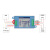 RS485转4-20mA模拟量电流模块输出AO模块 Modbus RTU通讯协议 485转二路0/ 4-20mA输出模块 DA