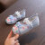 迪士尼（Disney）汉服鞋子女童复古绣花鞋老北京纯手工布鞋汉风儿童舞蹈表演出鞋子 P006粉色 29码内长约18厘米