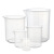 50/100/250/500/1000ml塑料烧杯 PP带刻度塑料烧杯塑料量筒计量杯 100ML
