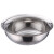 海斯迪克 HKxy-97 清洁不锈钢食堂儿童多用餐盆 厚无磁斜边汤碗盆 厨房洗菜盆20cm（1个）