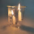 二氧化碳灭火原理实验装置 实验器材 铁皮架 固定蜡烛 阶梯铁片金属架初中化学实验 实验室小学科学 烧杯+蜡烛2个+金属架(全套)