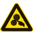 琨禹（KUNYU） 安全风险标识牌0.6/0.8薄铝板+UV 覆膜 当心落水宽30cm * 高35cm