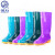 回力（Warrior）雨鞋 女士雨靴 中筒紫色水鞋靴户外防水 不易滑舒适套鞋 813 紫色中筒 36码 