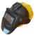 恒百思电焊工帽自动变光面罩夏季放热空调风照明头戴手持式护眼护脸 风扇款