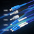 靳拓 光纤跳线尾纤光钎线四芯防鼠咬抗拉 铠装单模双芯LC-LC120m