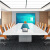 【】烤漆会议桌长桌大型长方形洽谈桌会议室桌椅组合 5.0m*1.5m(可做16人)