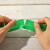 欧杜 绿色高粘性和纸胶带50米大卷油漆用喷漆美纹纸装修美缝分色纸整箱 1.8cm*50m(5卷)