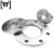 W 百普 RF法兰盘 20#钢材质 执行标准HG-20592   PN16-DN100-(2片装） 304材质 